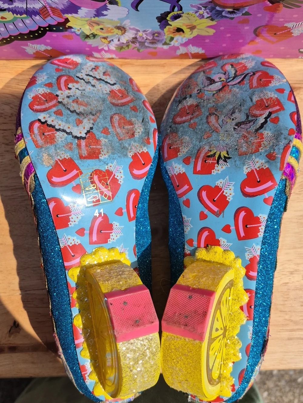 Irregular Choice Sunshine Splash Size 41 Heels